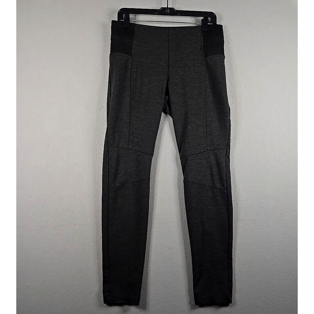 Kut from the Kloth Womens Ponte Skinny Pants Leggings Size L Dark Gray